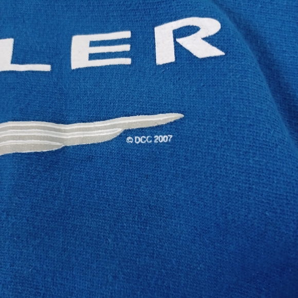 Vintage Chrysler Blue Hoodie - Picture 3 of 8